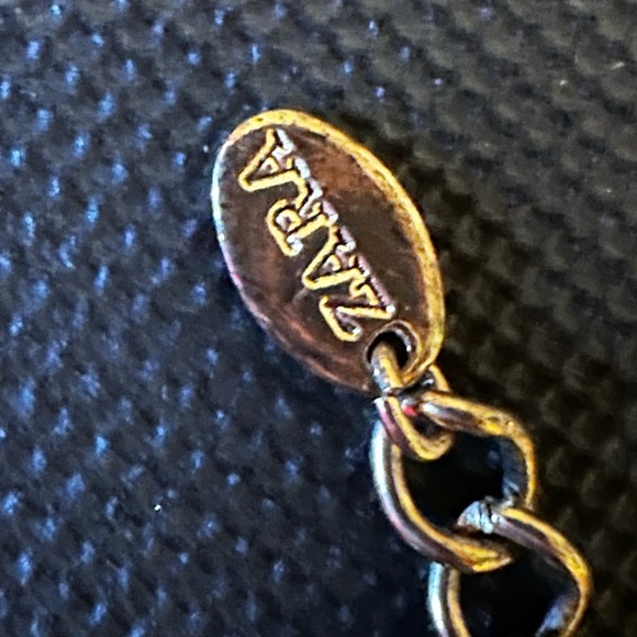 COPY - ZARA Women Gold Tone Charm Necklace - Picture 8 of 15